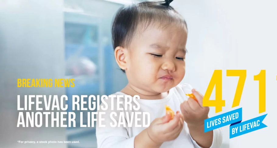 8-Month-Old Chokes on Orange Pieces and is Saved with LifeVac – #471