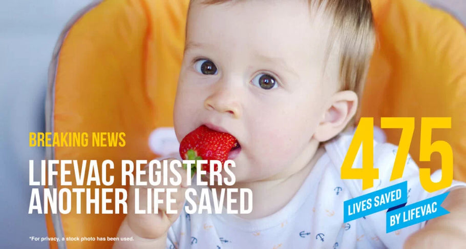 11-Month-Old Chokes on Strawberry and is Saved with LifeVac – #475