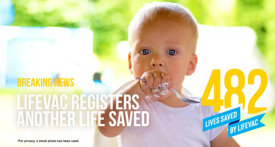 Mom Uses LifeVac to Save 7-Month-Old After Choking Protocol Fails – #482