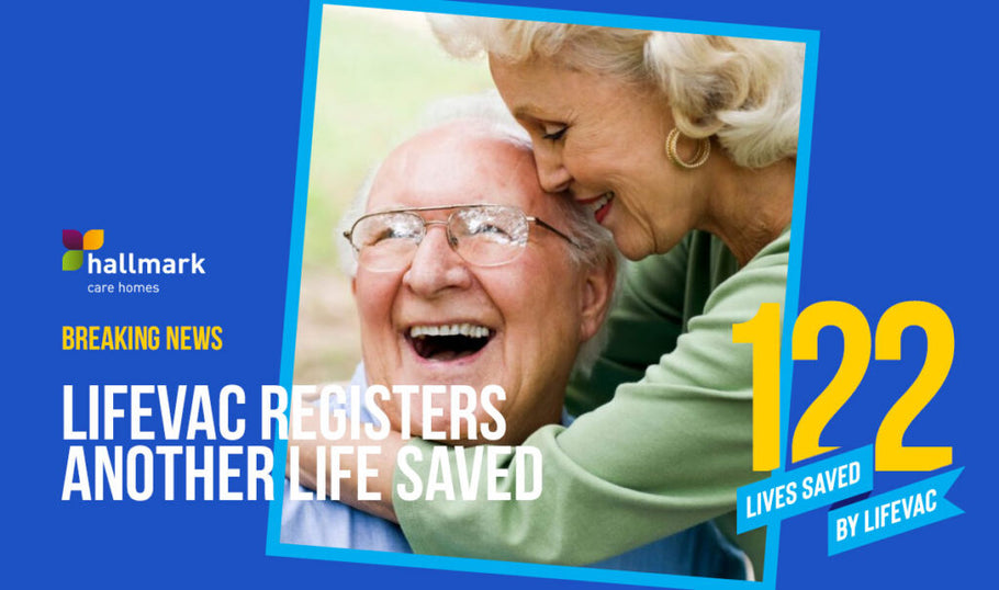 LifeVac Registers 122nd Life Saved