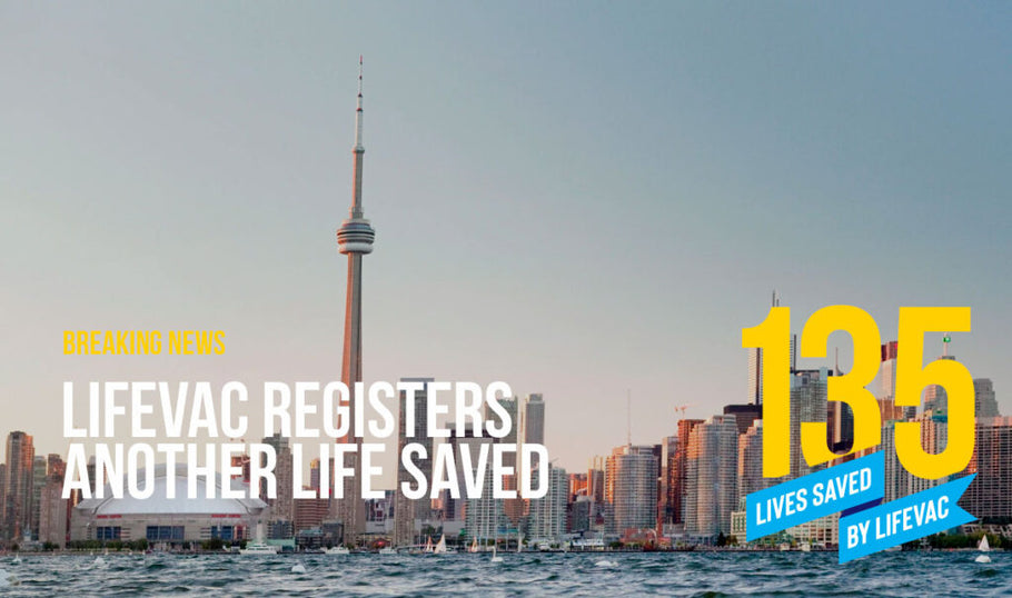 LifeVac Registers 135th Life Saved