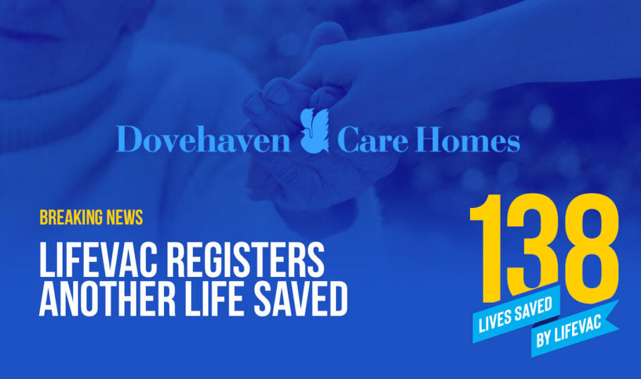 LifeVac Registers 138th Life Saved