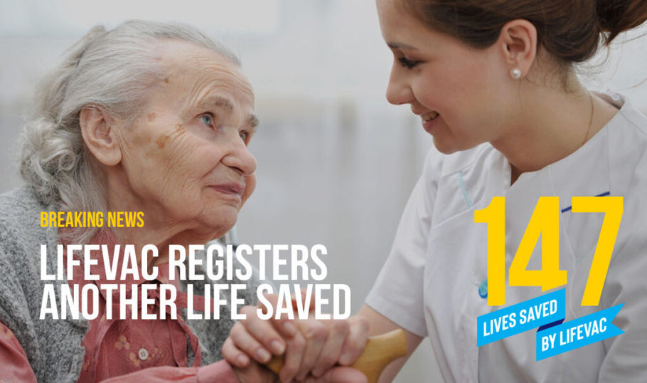 LifeVac Registers 147th Saved Life