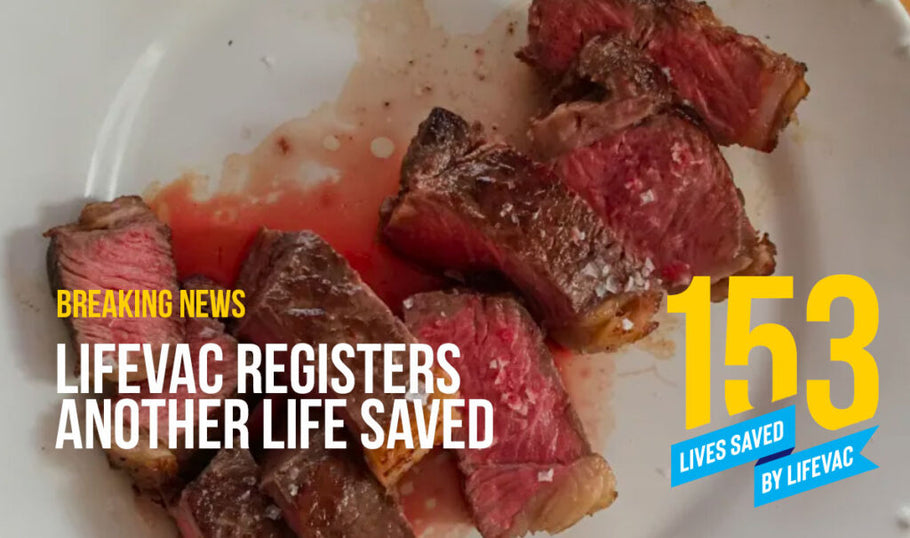 LifeVac Registers 153rd Life Saved