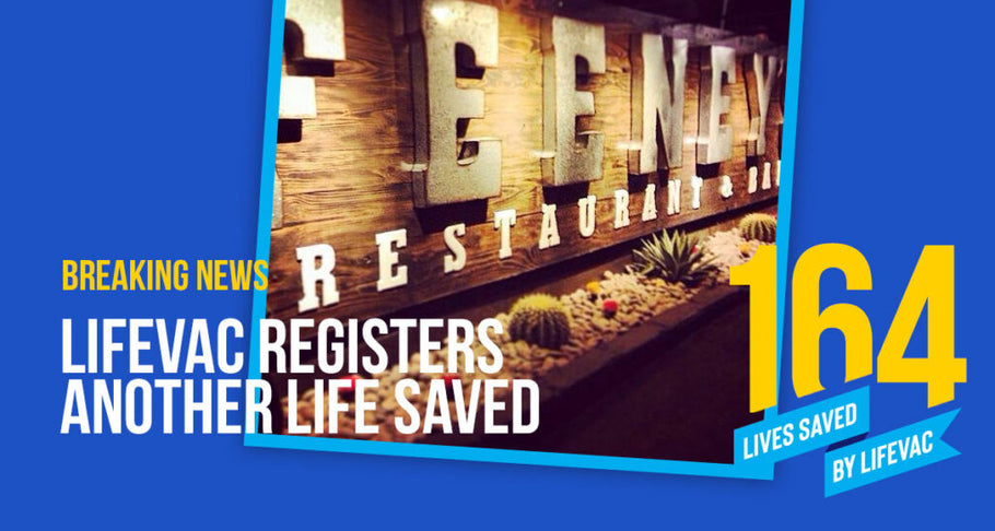 Woman Saves a Man in Restaurant with LifeVac – #164