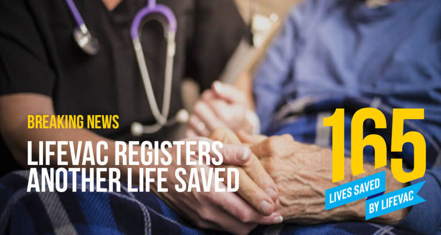 Elderly Patient in Wheelchair Saved with LifeVac – #165