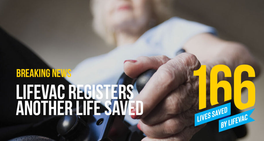 LifeVac Saves a Woman with Lou Gehrig’s Disease from Choking – #166