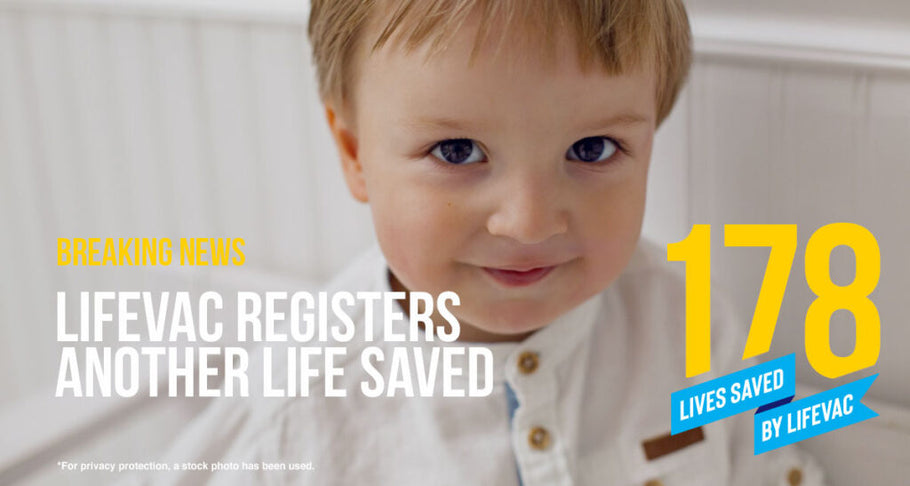 Two Year Old Boy Saved from Choking with LifeVac – #178