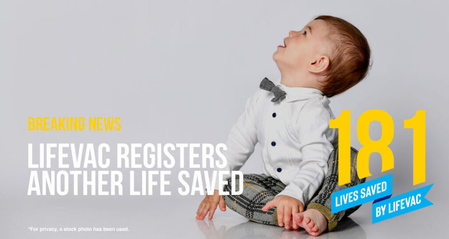 Baby Boy Saved from Choking with LifeVac – #181