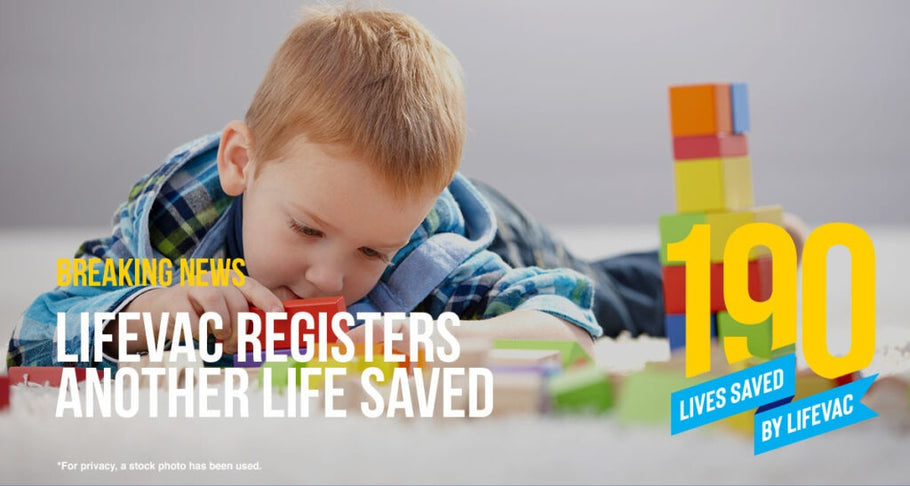 LifeVac Used to Save 3-Year-old Boy from Choking on a Nut – #190