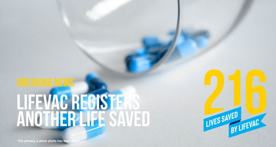 LifeVac Saves 43-Year-Old Man – #216