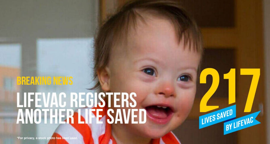 LifeVac Saves 3-Year-Old in Choking Emergency – #217