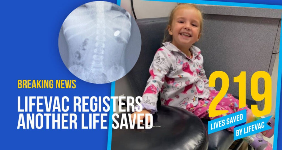 Mom Saves Daughter with LifeVac Choking Rescue Device – #219