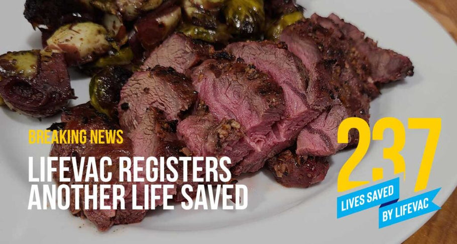 LifeVac Saves Man Choking on Steak – #237