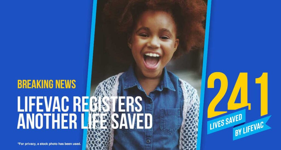 LifeVac Saves Girl Choking on Piece of Sausage – #241