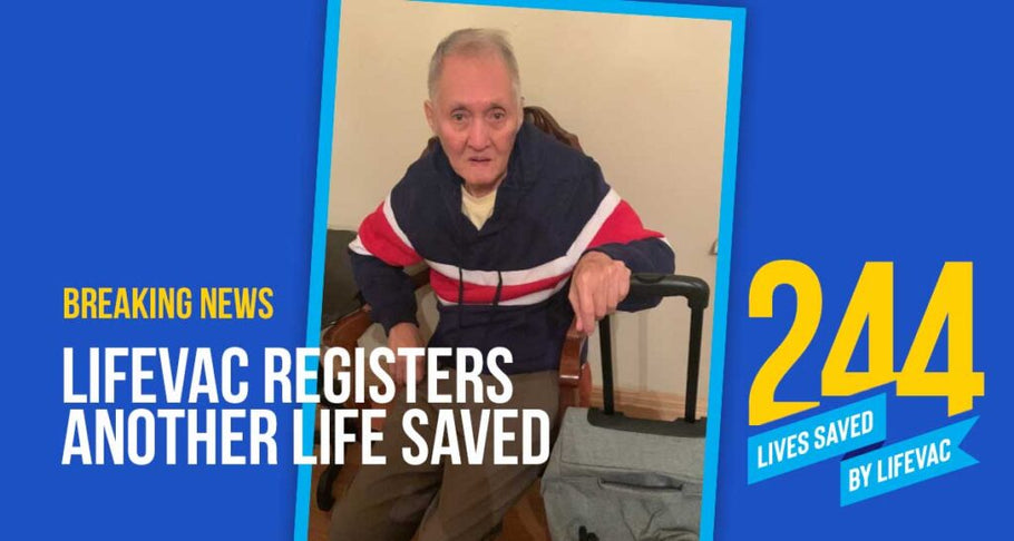 74-Year-Old Man Saved with LifeVac – #244