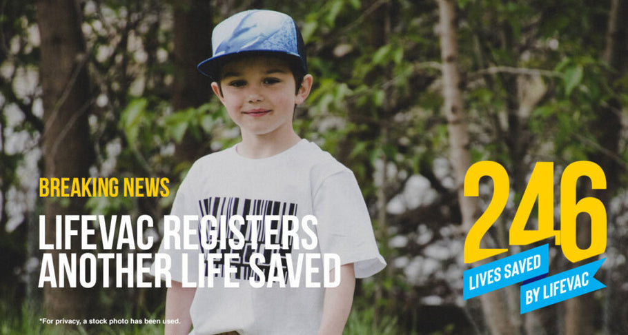 LifeVac Saves 7-Year-Old from Choking on Quarter – #246
