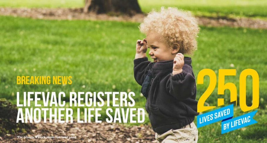 LifeVac Saves 2-Year-Old Boy from Choking on Apple – #250