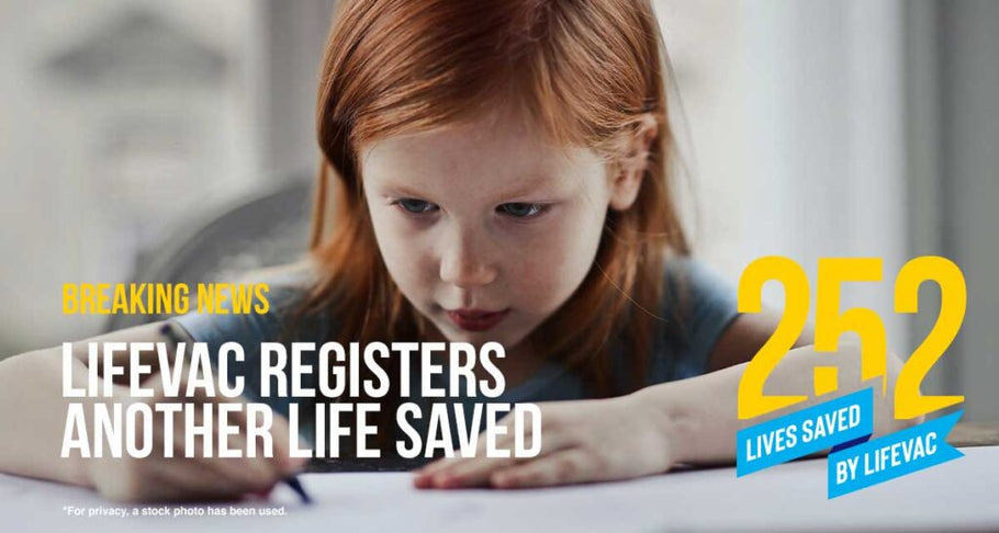 LifeVac Saves Young Girl Choking on Candy – #252