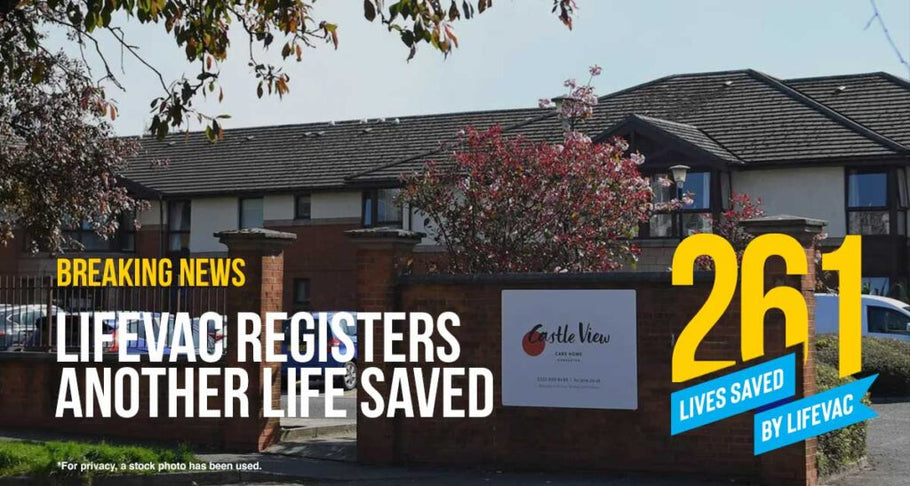 Female Resident in UK Care Home Saved from Choking with LifeVac – #261