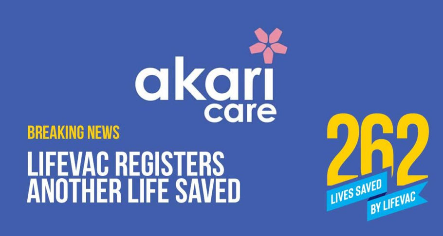 Elderly Resident in Wheelchair Saved from Choking with LifeVac – #262