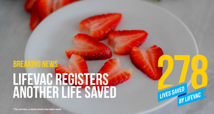 LifeVac Saves 2-Year-old Boy Choking on Strawberry – #278