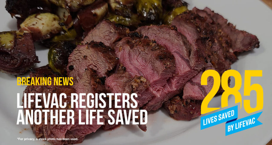LifeVac Saves Man Choking on Steak– #285