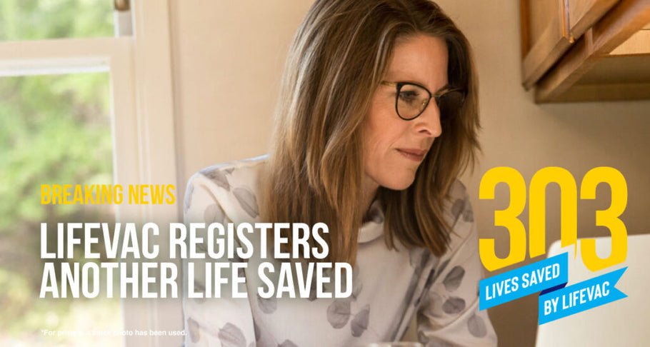 LifeVac Saves 57-Year-Old in Choking Emergency – #303