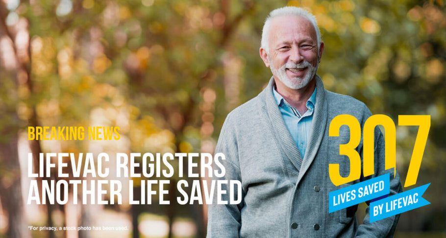 Elderly Man Saved with LifeVac – #307