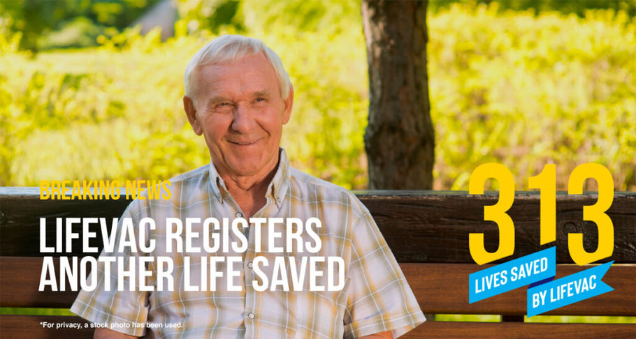 Older Man Saved by Good Samaritan with LifeVac – #313