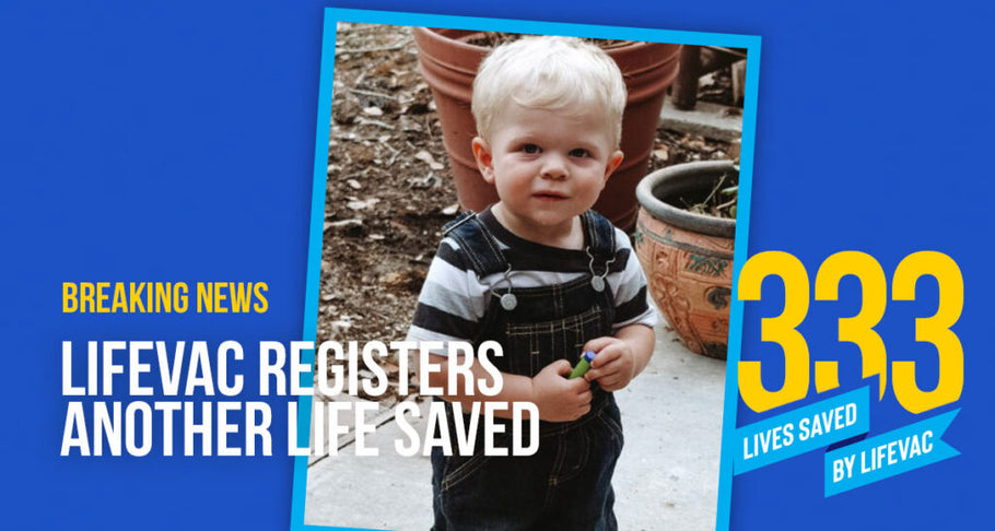 Toddler Saved from Choking Using LifeVac – #333