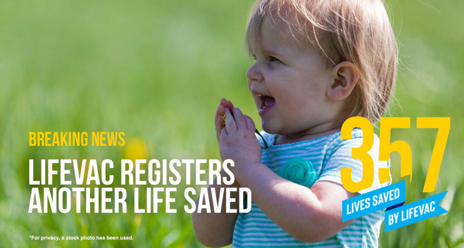 LifeVac Used to Save Little Girl that had a Seizure and Choked – #357