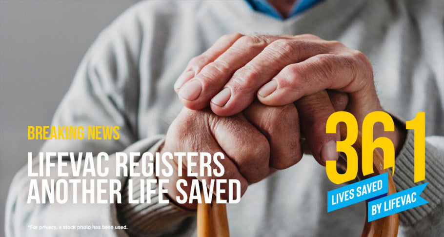 Elderly Man Saved with LifeVac– #361