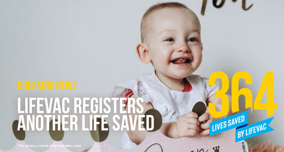 1-Year-Old Chokes on Orange and is Saved with LifeVac – #364