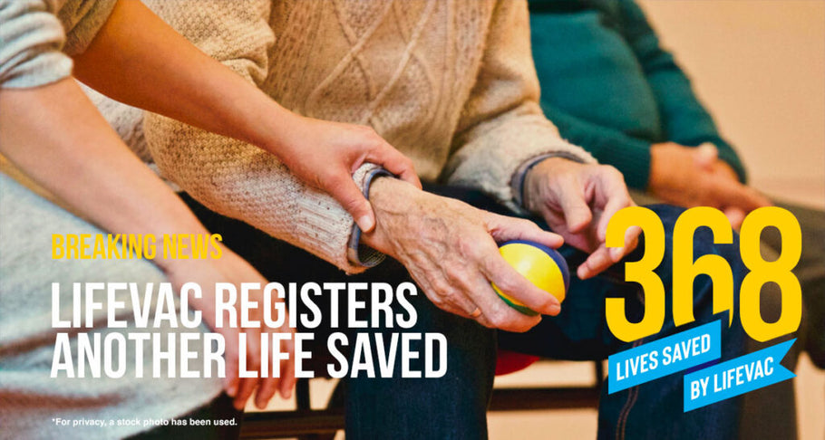 LifeVac Saves Elderly Man in Nursing Home– #368