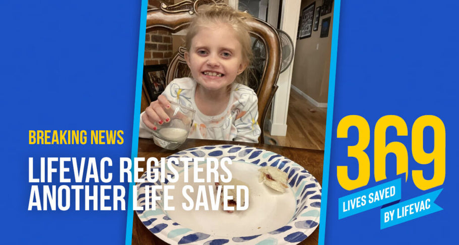 7-Year-Old Girl Chokes and is Saved by LifeVac Choking Rescue Device – #369