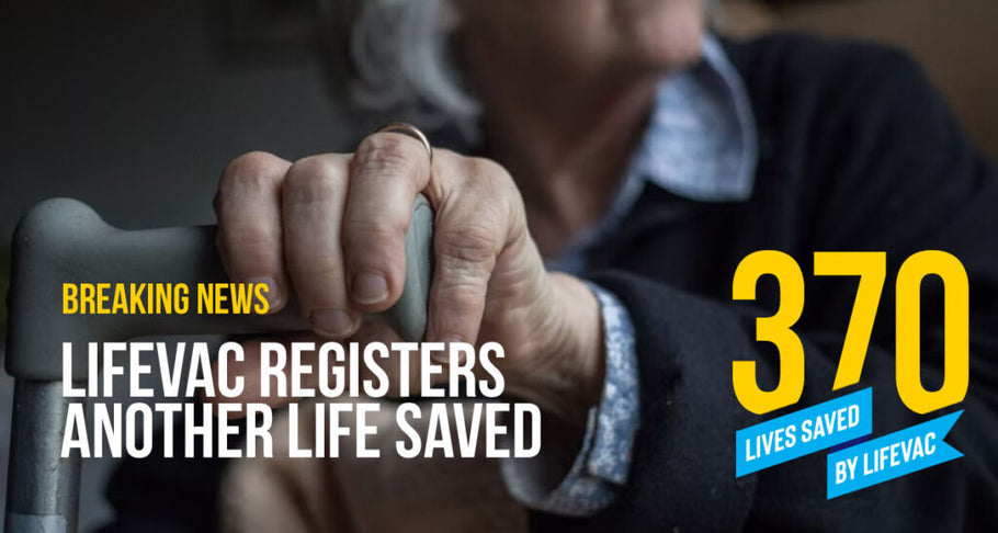 Elderly Resident in UK Care Home Saved from Choking with LifeVac – #370