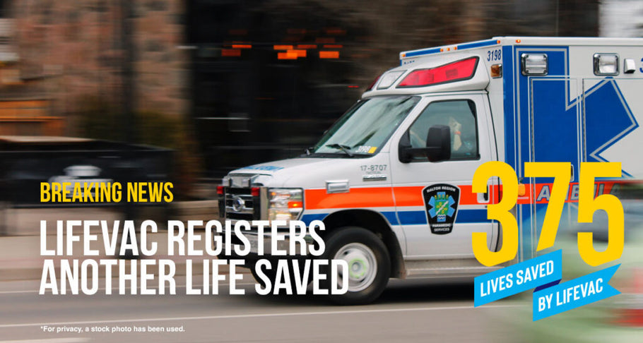 Emergency Services Use LifeVac to Save 71-Year-Old Woman from Choking – #375