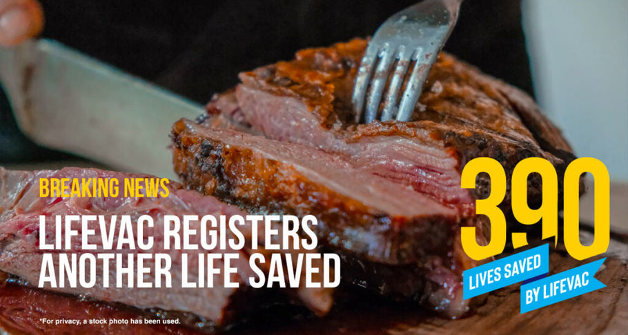 Woman Chokes on Steak and Saved with LifeVac – #390