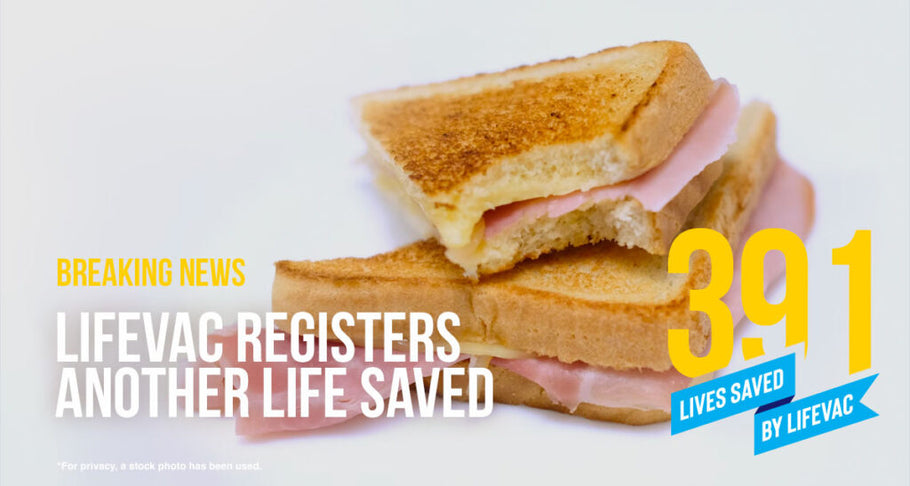 Man Uses LifeVac to Save Himself from Choking – #391