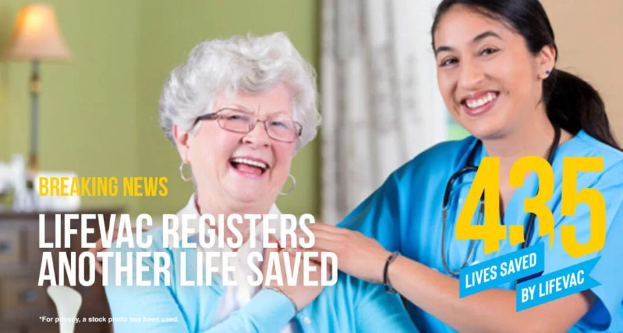 79-Year-Old Care Resident Saved from Choking with LifeVac – #435