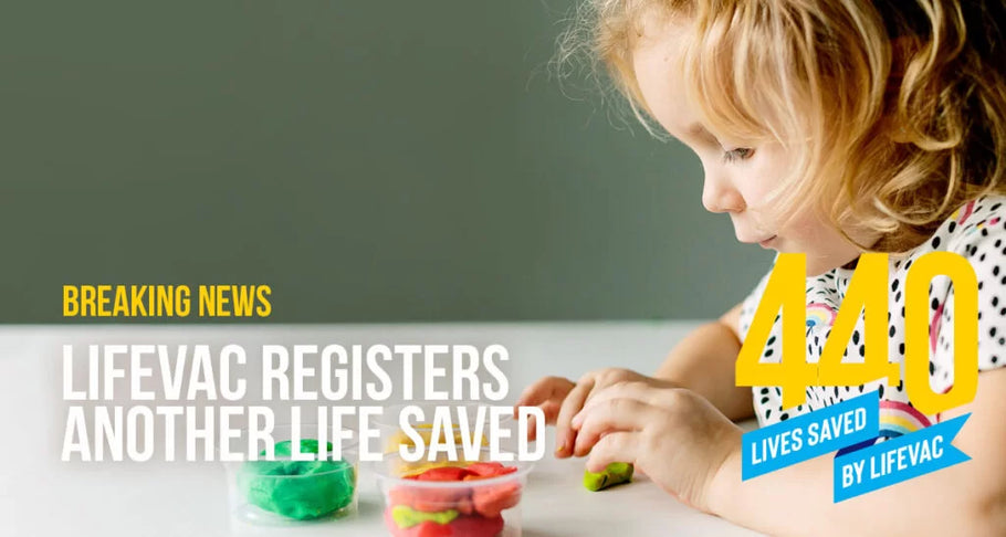 3-Year-Old Chokes on Play-Doh and is Saved with LifeVac – #440