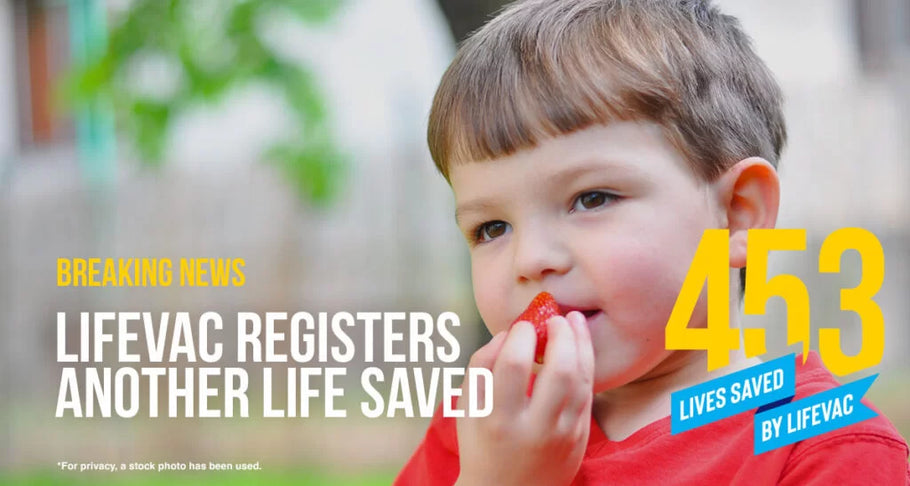 2-Year-Old Boy Chokes on Strawberry and is saved with LifeVac – #453