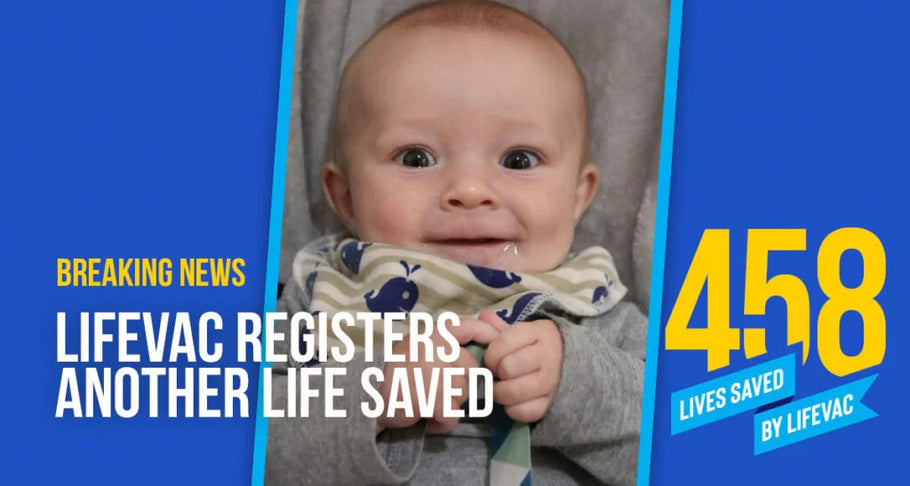 8-Month-Old Saved from Choking with LifeVac – #458