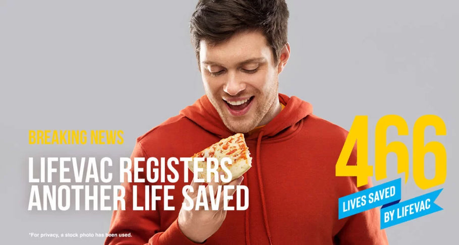 22-Year-Old Chokes on Pizza and is Saved with LifeVac – #466