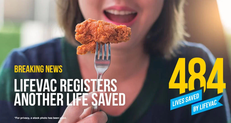 26-Year-Old Chokes on Chicken and is Saved with LifeVac – #484