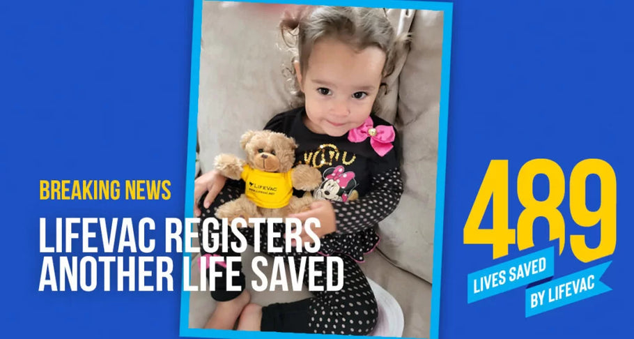 2-Year-Old Girl Saved by LifeVac– #489